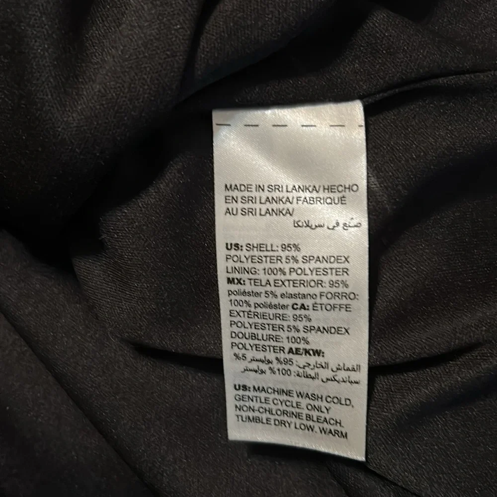 NWOT Chico's Black Sheath Dress Size 2 (L) - Picture 8 of 8